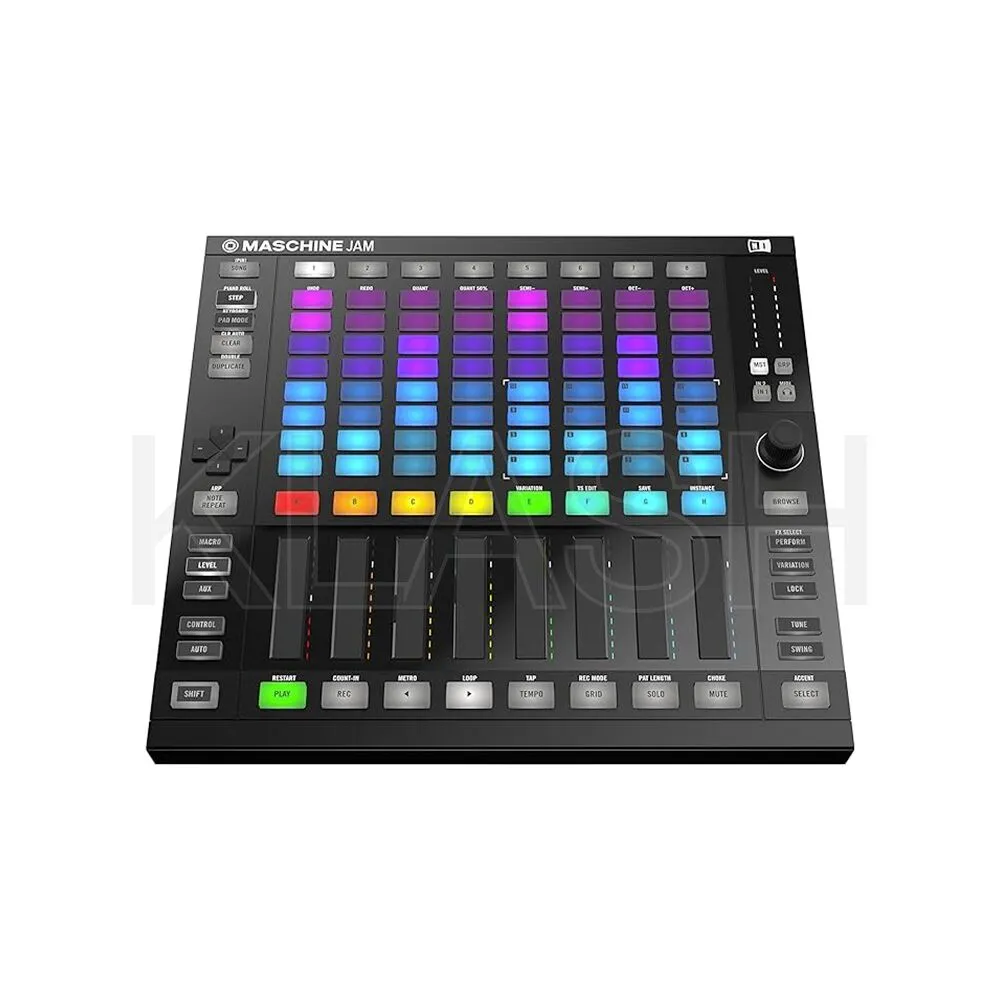 CONTROLLER MIDI NATIVE INSTRUMENTS MASCHINE JAM PER NOLEGGIO A MILANO PERFETTO PER EVENTI E PERFORMANCE LIVE