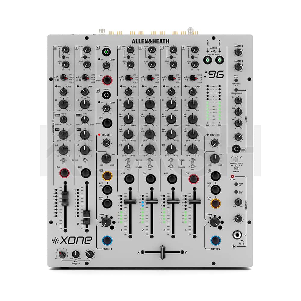 MIXER ALLEN & HEATH XONE 96 PER NOLEGGIO A MILANO IDEALE PER DJ E EVENTI PROFESSIONALI