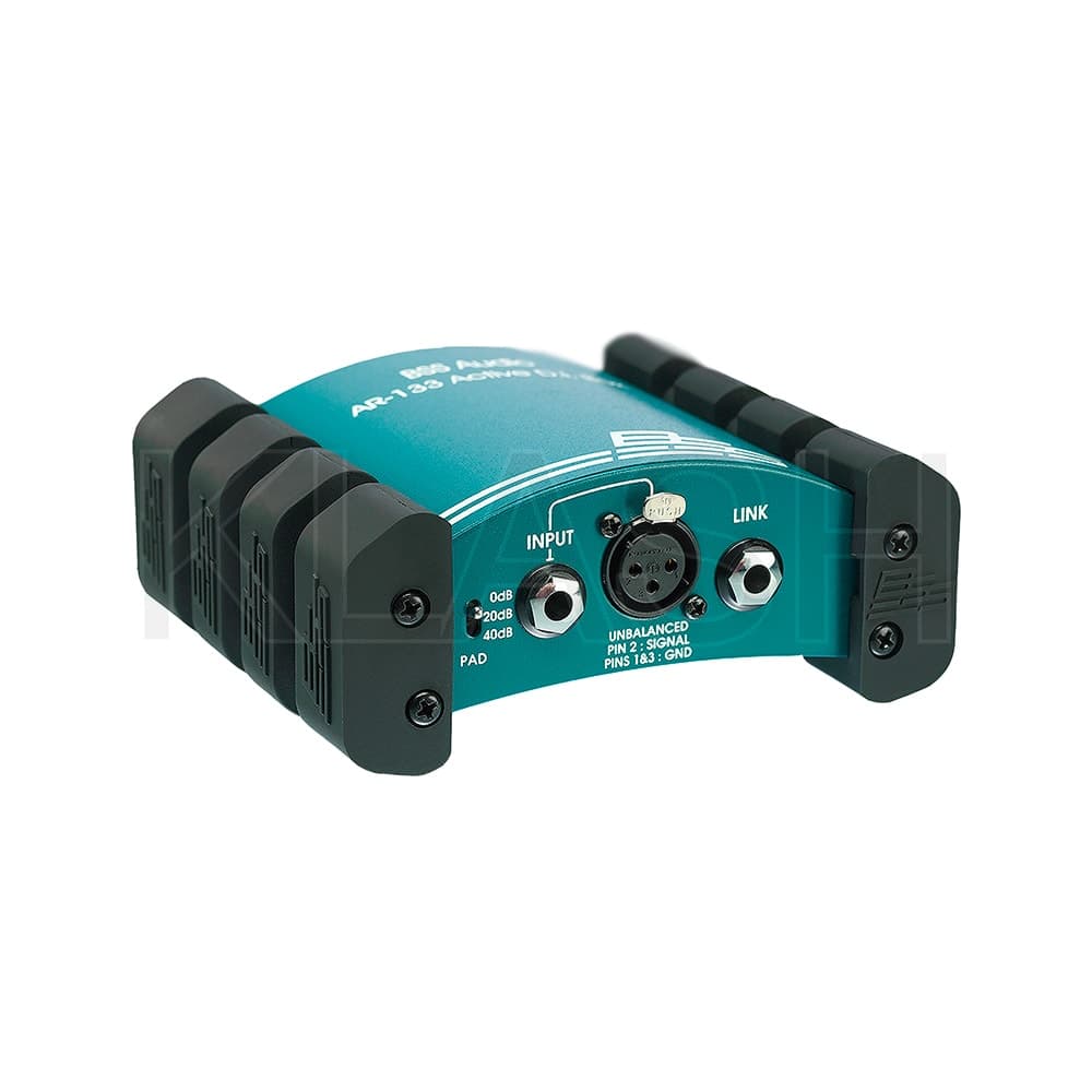 DI BOX BSS AUDIO AR-133 IDEALE PER NOLEGGIO A MILANO PER STRUMENTI E CONSOLLE DJ AFFIDABILE E ROBUSTA