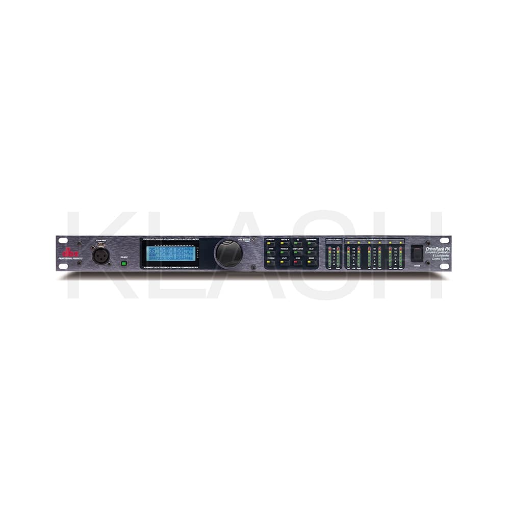 NOLEGGIO DBX DRIVERACK PA PER GESTIONE AUDIO PROFESSIONALE A MILANO