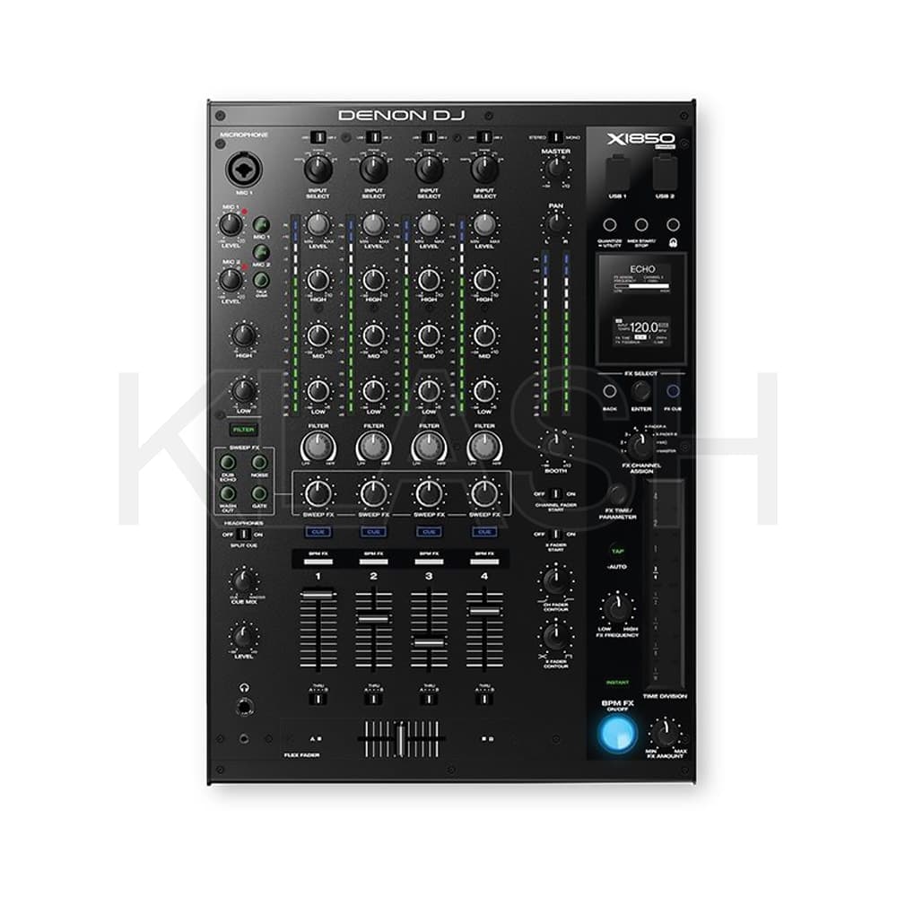MIXER DENON DJ X1850 PRIME DISPONIBILE PER NOLEGGIO A MILANO PER DJ PROFESSIONALI E EVENTI