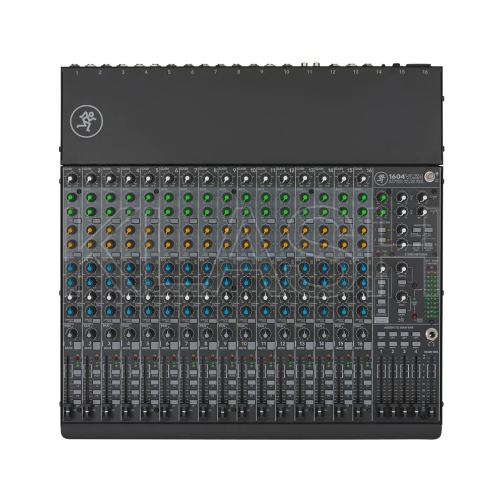 MIXER AUDIO MACKIE 1604-VLZ4 PER EVENTI PRODUZIONI LIVE E STUDI NOLEGGIO A MILANO