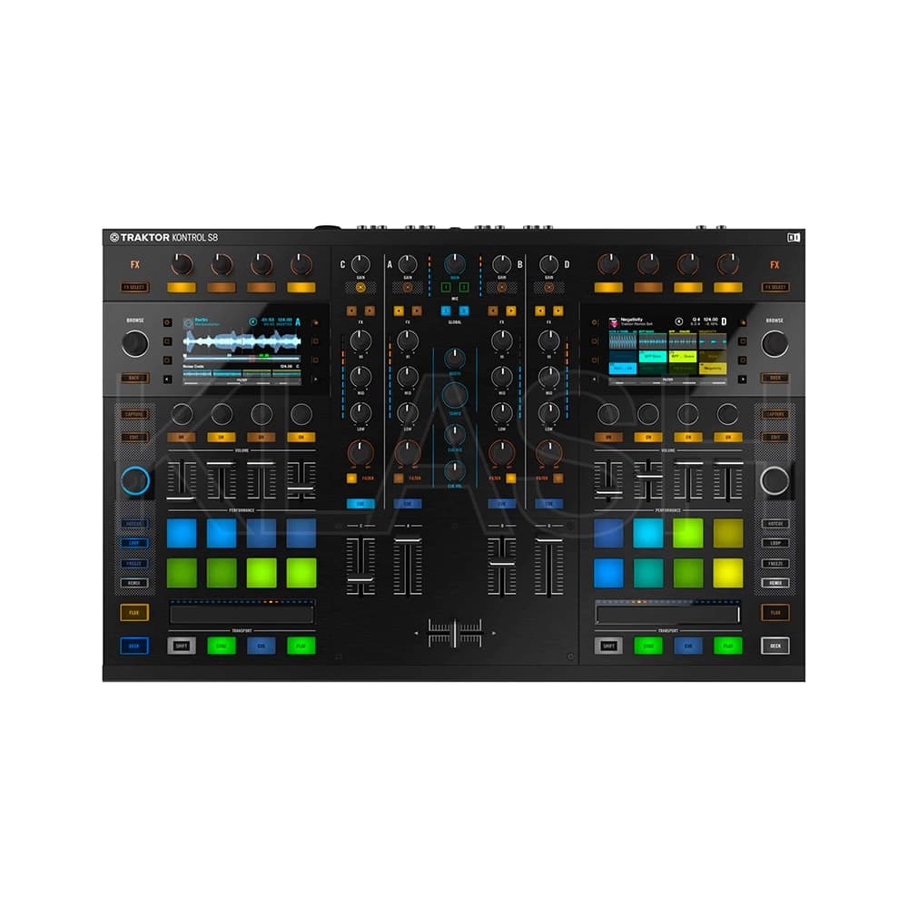 CONTROLLER E MIXER NATIVE INSTRUMENTS KONTROL S8 IDEALE PER NOLEGGIO DJ EVENTI MILANO