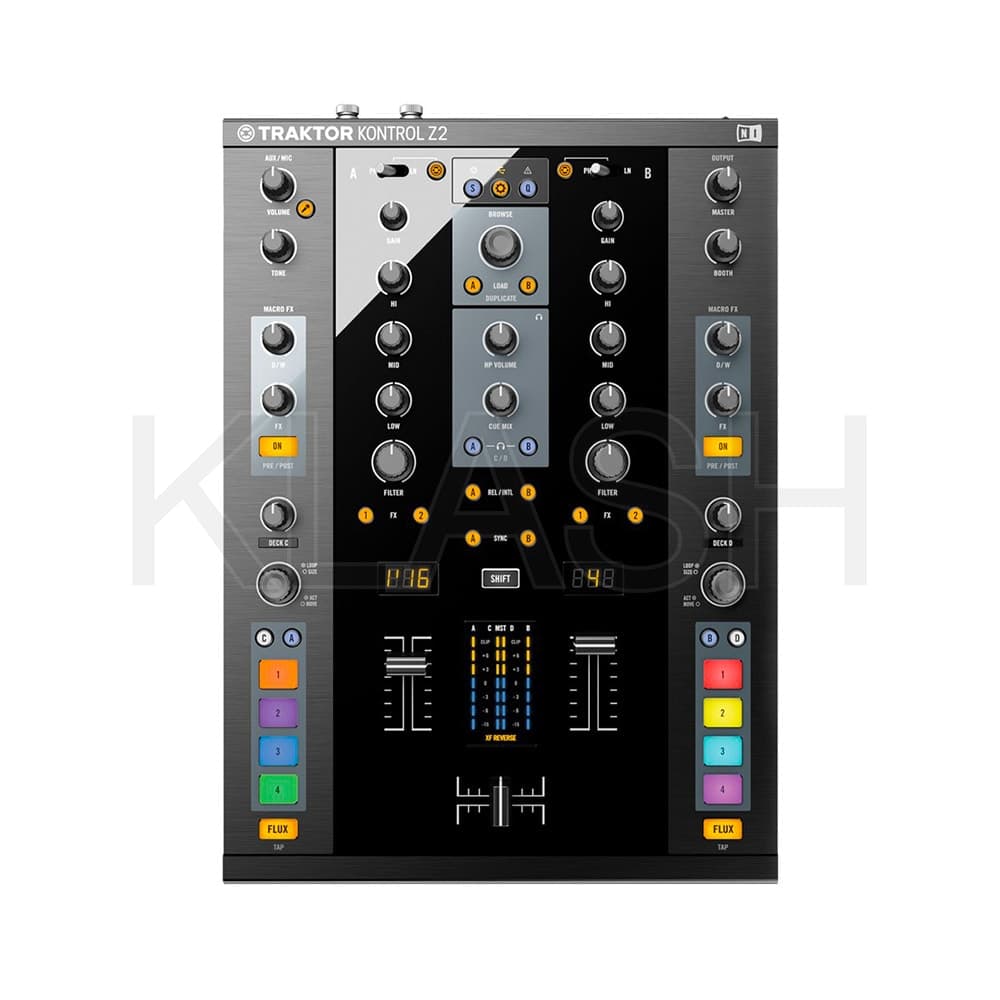 MIXER NATIVE INSTRUMENTS KONTROL Z2 PER DJ DISPONIBILE PER NOLEGGIO A MILANO CON FUNZIONI AVANZATE E AUDIO DI ALTA QUALITÀ