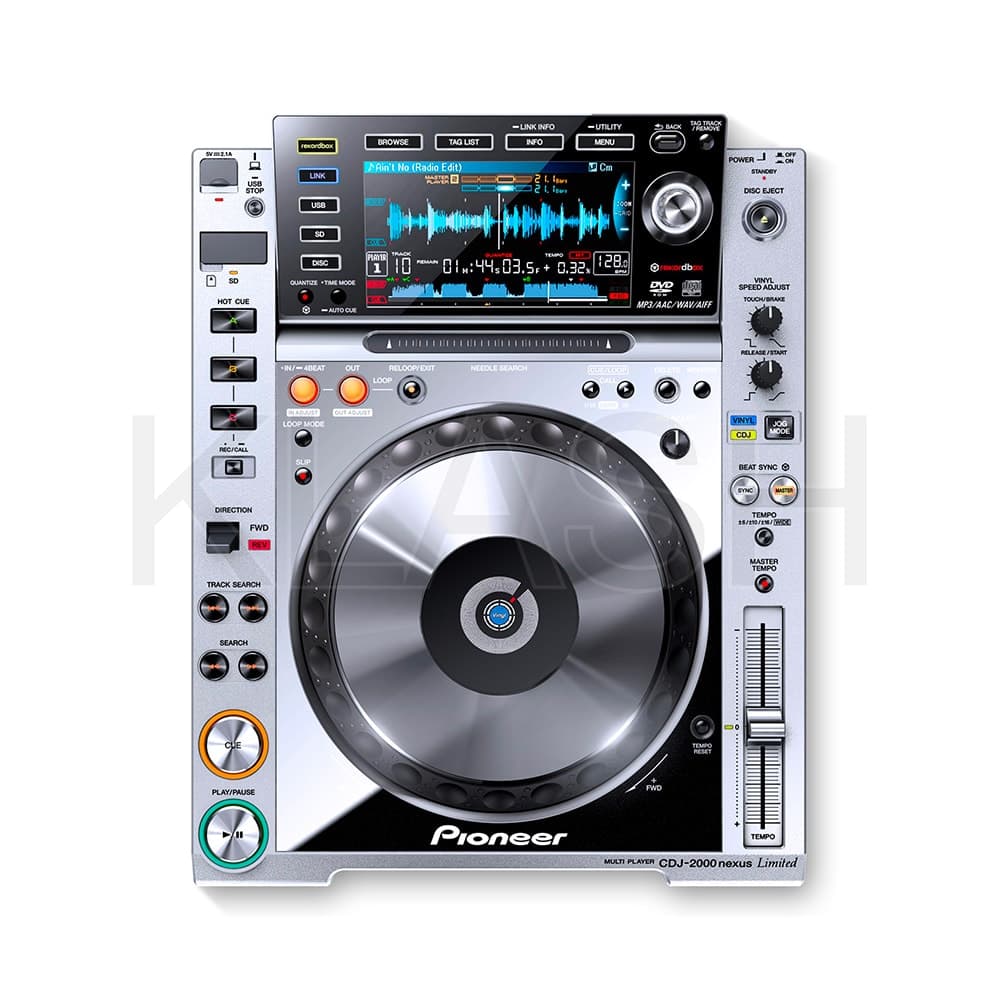 PIONEER DJ CDJ 2000 NEXUS PLATINUM IN USO PER DJ PROFESSIONALI NOLEGGIO A MILANO DESIGN ESCLUSIVO