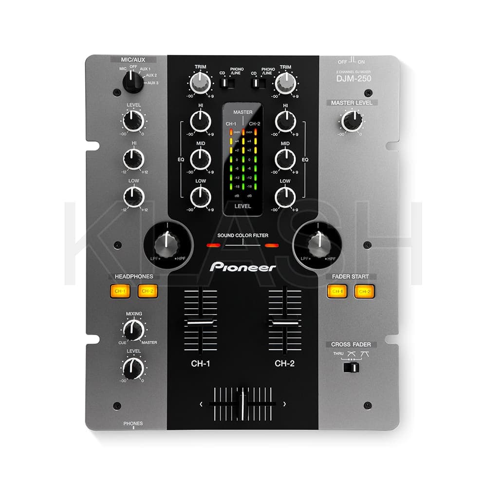 MIXER PIONEER DJ DJM 250 PER DJ NOLEGGIO A MILANO PERFETTO PER EVENTI E PERFORMANCE DAL VIVO