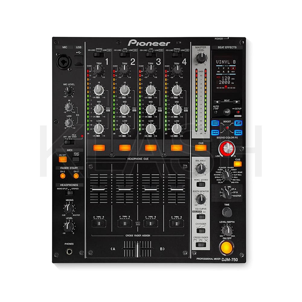 MIXER PIONEER DJ DJM 750 K IDEALE PER NOLEGGIO A MILANO EVENTI PROFESSIONALI E DJ PERFORMANCE