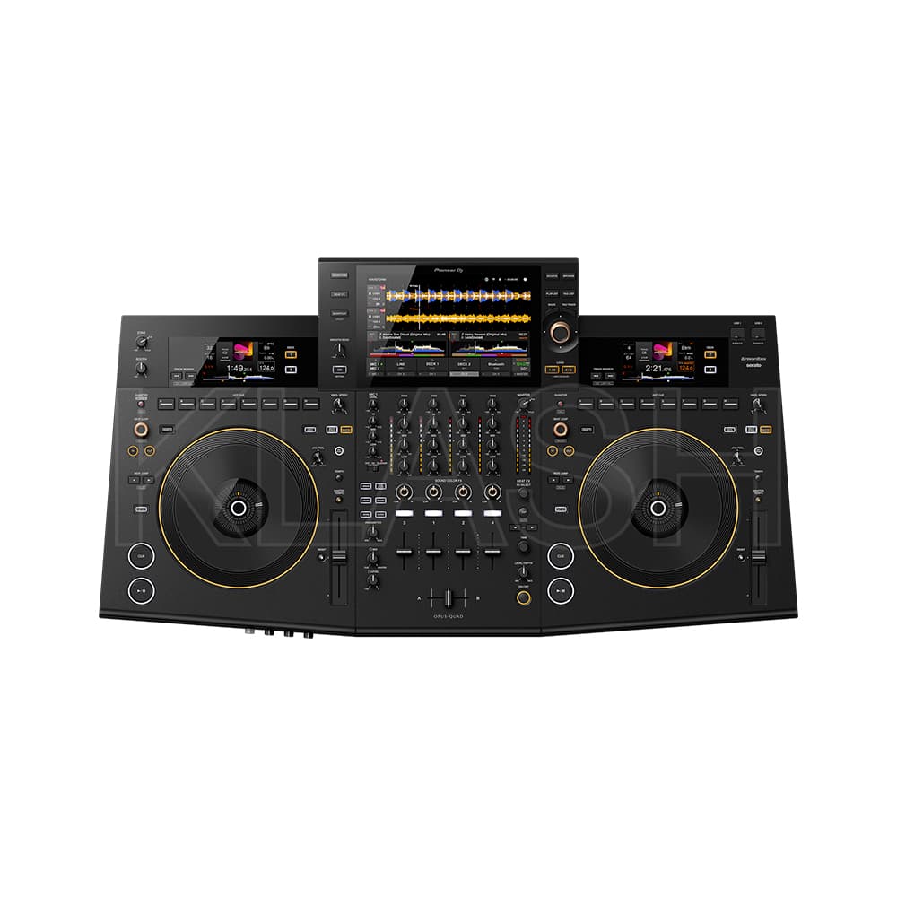 PIONEER DJ OPUS QUAD ALL IN ONE DISPONIBILE PER NOLEGGIO A MILANO CON DISPLAY TOUCH E FUNZIONALITÀ AVANZATE