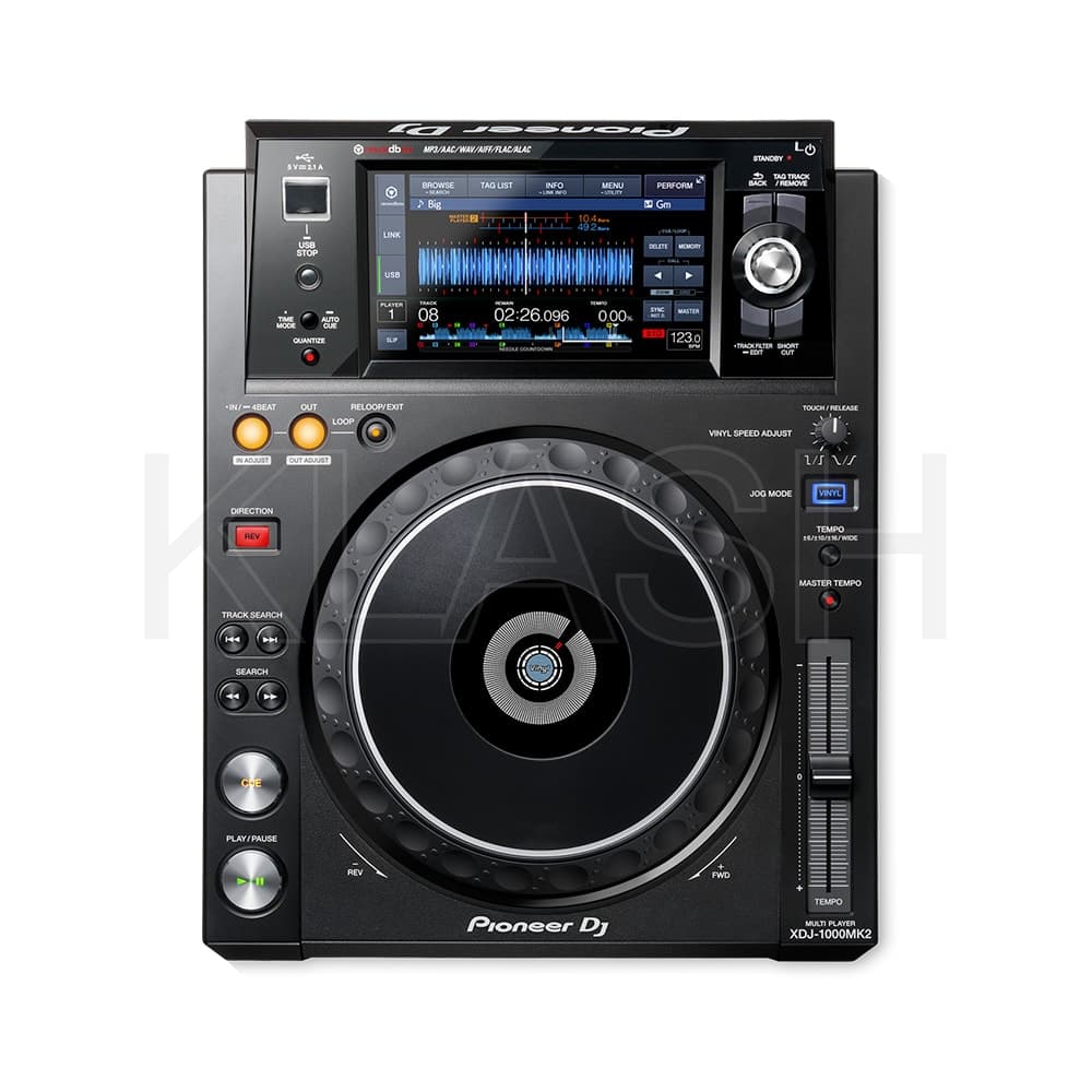 PIONEER DJ XDJ 1000 MK2 LETTORE MULTIMEDIALE PROFESSIONALE NOLEGGIO EVENTI MILANO DJ PERFORMANCE