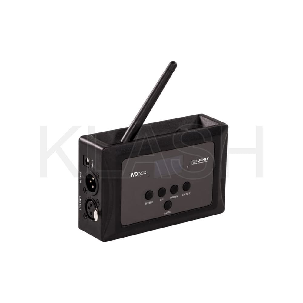 RICETRASMETTITORE WIRELESS PROLIGHTS WD-BOX PER CONTROLLO DMX DISPONIBILE PER NOLEGGIO A MILANO
