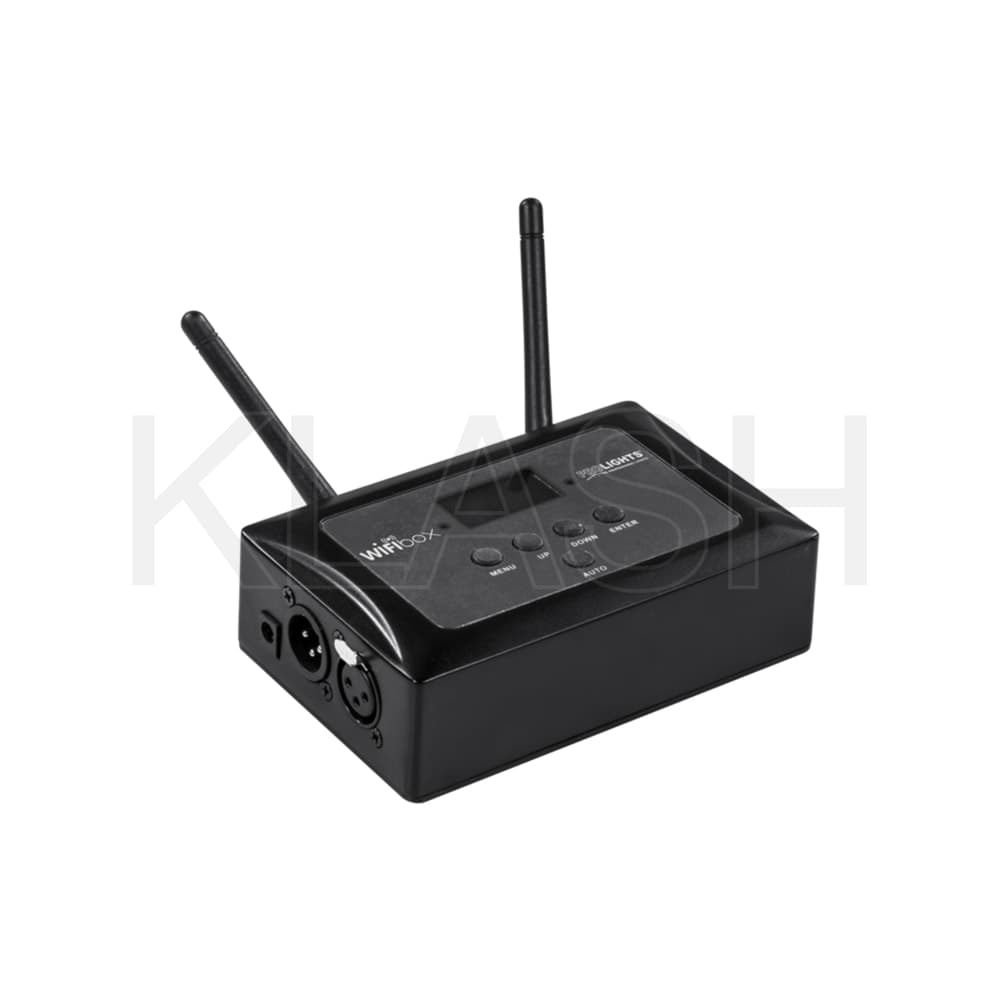 PROLIGHTS WIFI-BOX PER NOLEGGIO A MILANO CONTROLLO REMOTO LED WIRELESS PER EVENTI