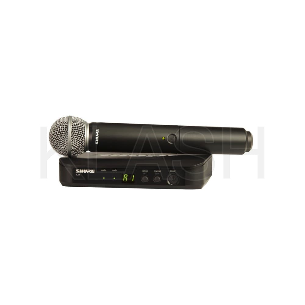 SHURE SM58 BLX4 SISTEMA RADIO MICROFONICO QUALITÀ AUDIO PROFESSIONALE PERFETTO PER EVENTI LIVE E NOLEGGIO A MILANO