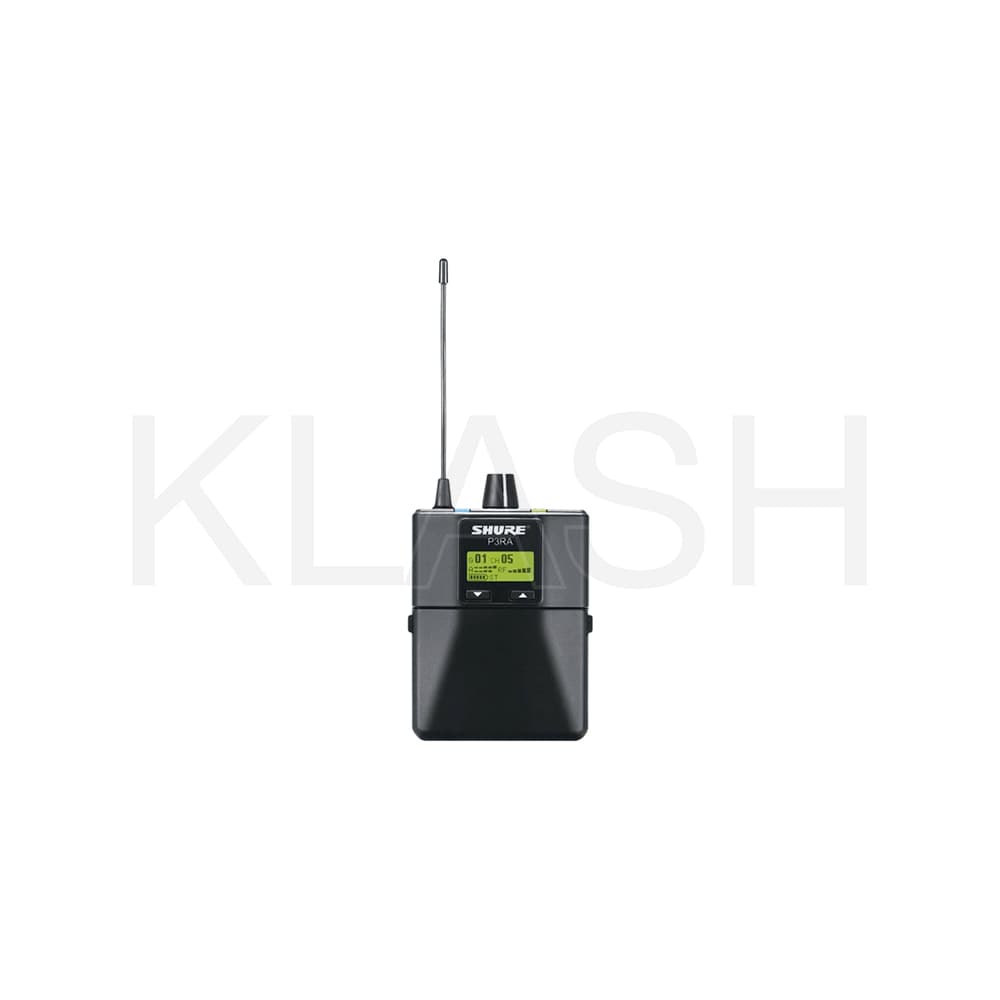 SHURE P3RA (L19) RICEVITORE DIGITALE PER NOLEGGIO MILANO IDEALE PER EVENTI LIVE E USO PROFESSIONALE