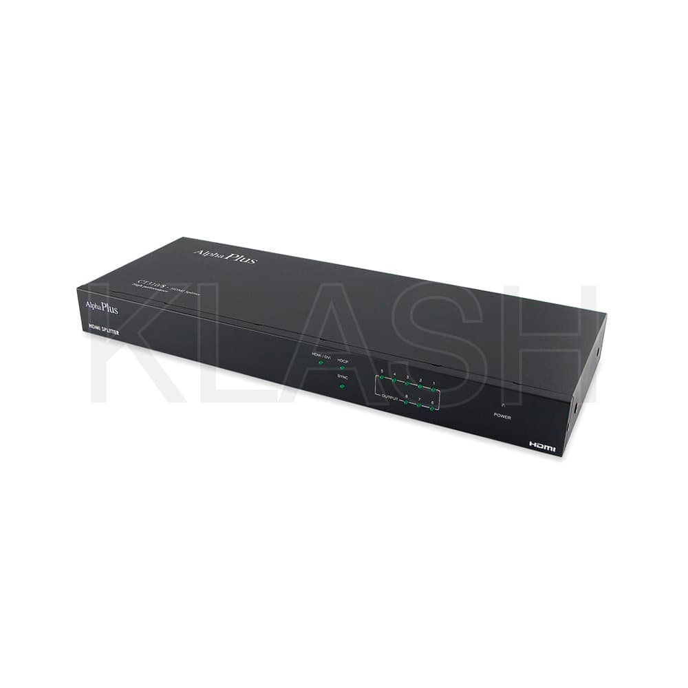 DISTRIBUTORE HDMI ALPHA PLUS CT310/8 IDEALE PER EVENTI A MILANO CON SUPPORTO FINO A FULL HD 1080P