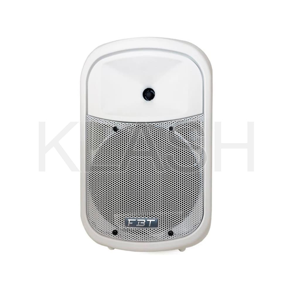 FBT J8A WHITE SPEAKER DESIGN ELEGANTE PER EVENTI CON FOCUS SUL NOLEGGIO A MILANO