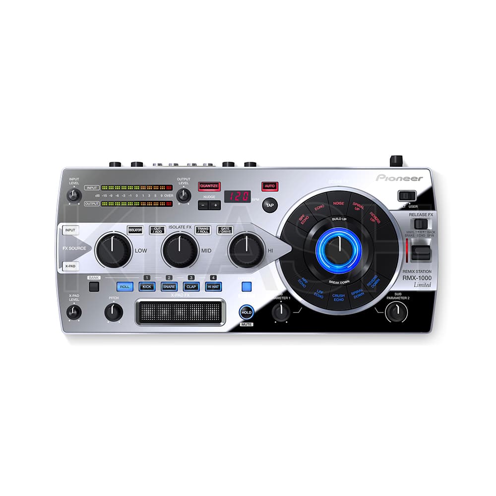 EFFETTIERA PIONEER DJ RMX 1000 PLATINUM A NOLEGGIO UTILIZZO LIVE STUDIO MILANO