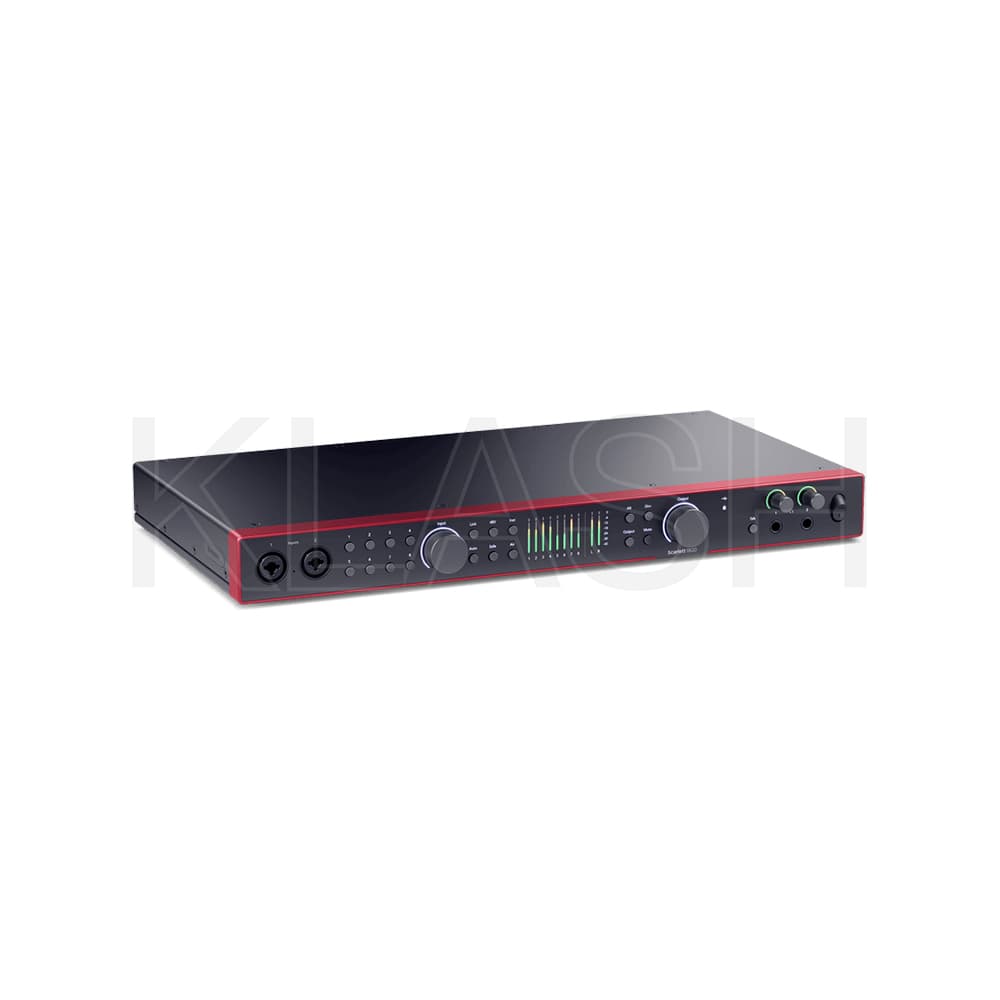 FOCUSRITE SCARLETT 18I20 4TH GENERATION INTERFACCIA AUDIO IDEALE PER NOLEGGIO A MILANO CON FUNZIONI PROFESSIONALI