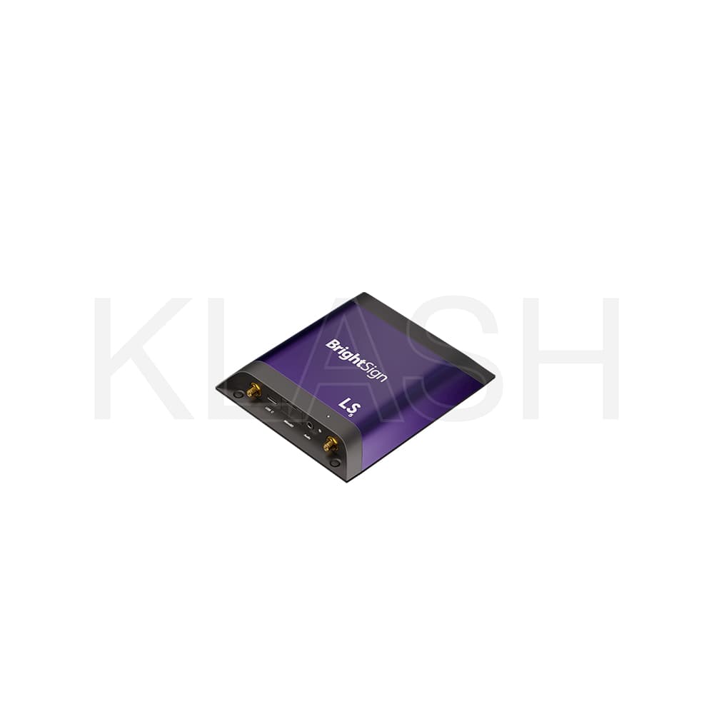 BRIGHTSIGN LS445 LETTORE MULTIMEDIALE 4K PER DIGITAL SIGNAGE DISPONIBILE A NOLEGGIO A MILANO