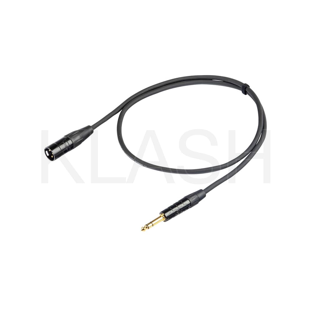 NOLEGGIO MILANO CAVO AUDIO JACK BILANCIATO 6,3 MM A XLR M 5 M PER COLLEGARE MIXER E STAGE BOX
