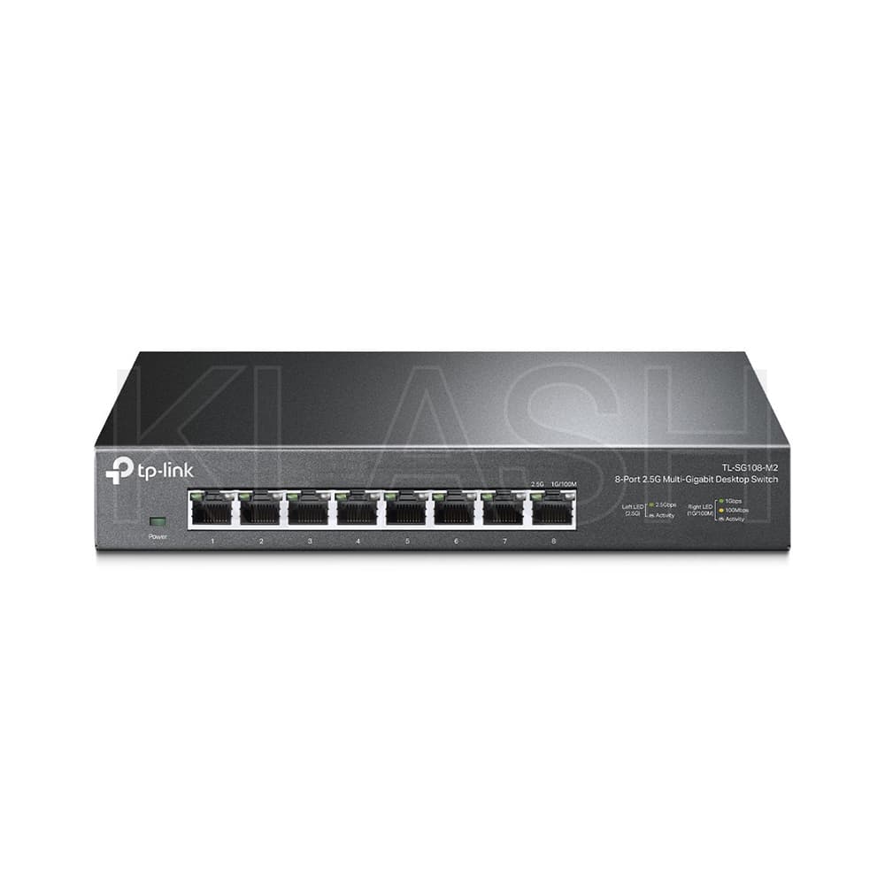 TP-LINK TL-SG108-M2 SWITCH 2.5G A 8 PORTE PER NOLEGGIO IN EVENTI E DJ SET A MILANO